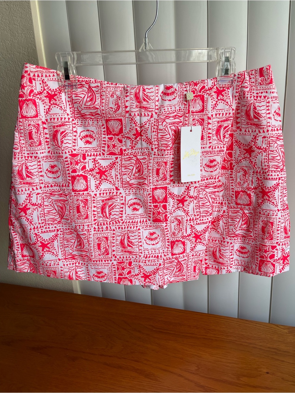 Lilly Pulitzer Alicent Mini Skort Seaside Harbour Size 12